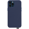 Coque iPhone 12 / 12 Pro Elysée en Cuir Bleue Nuit Artefakt