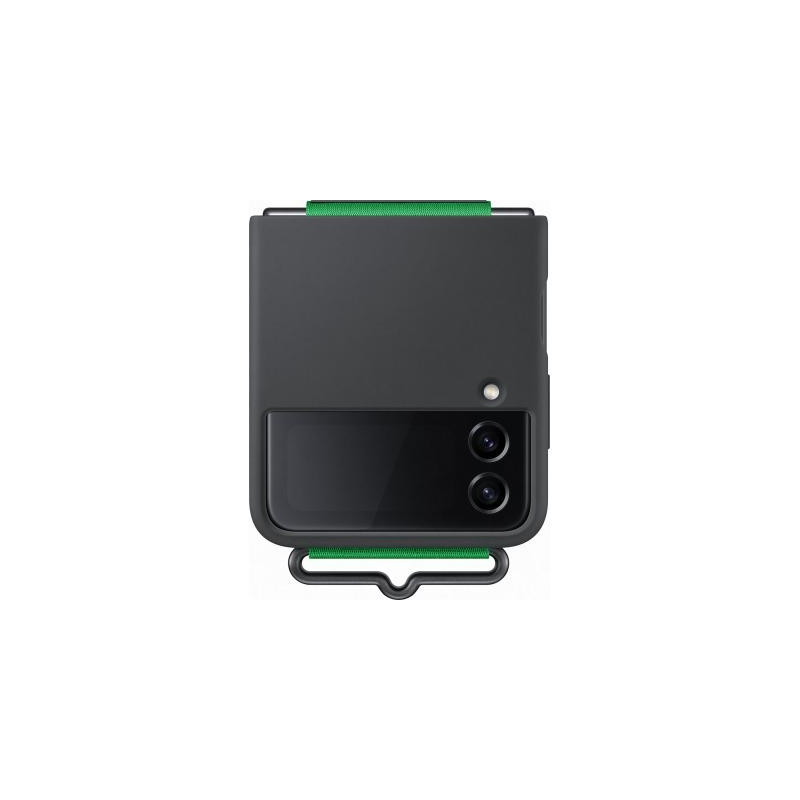 COQUE AVEC LANIERE GALAXY Z FLIP4 NOIRE
