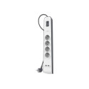 Belkin -Multiprise/Parafoudre 4 Prises 2 Ports USB