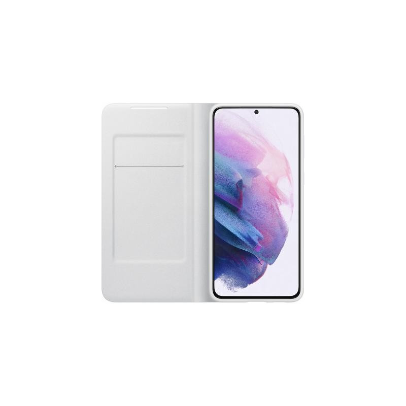 Folio Samsung G S21+ 5G LED View Cover Gris Clair Samsung