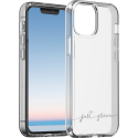 Coque iPhone 13 mini Infinia Transparente   100 % Recyclable Just Green
