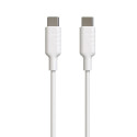 CABLE USB C/USB C 1.2M BLANC