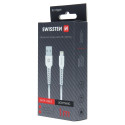 Câble Swissten USB / Lightning 1m, Blanc