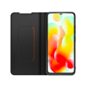 Etui Folio noir Xiaomi Redmi 12C avec Dragonne