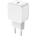 Chargeur maison 20W Power Delivery Blanc - 100% Plastique recyclé Bigben