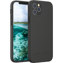 Coque iPhone 12 / 12 Pro Biodégradable Noire Just Green