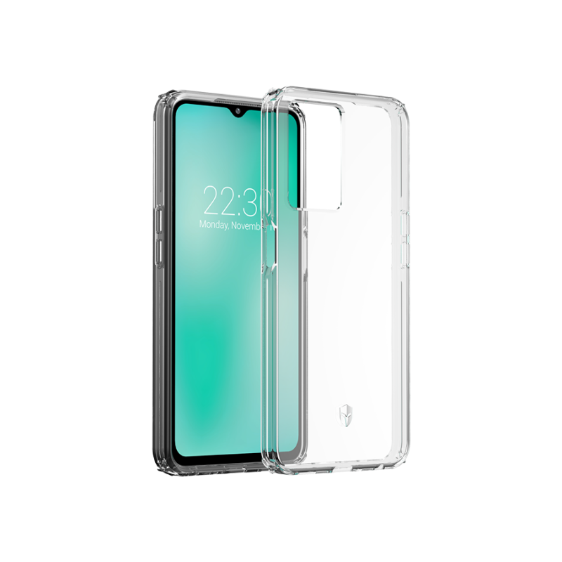 Coque Renforcée Oppo A57 / A57S FEEL Garantie à vie Transparente - 50% Plastique recyclé Certifié GRS Force Case