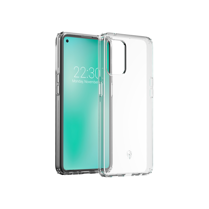Coque Renforcée Oppo Reno 8 Lite FEEL Garantie à vie Transparente - 50% Plastique recyclé Certifié GRS Force Case