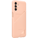Coque Samsung G A13 5G souple Ultra fine avec porte-carte intégrée Pêche Samsung
