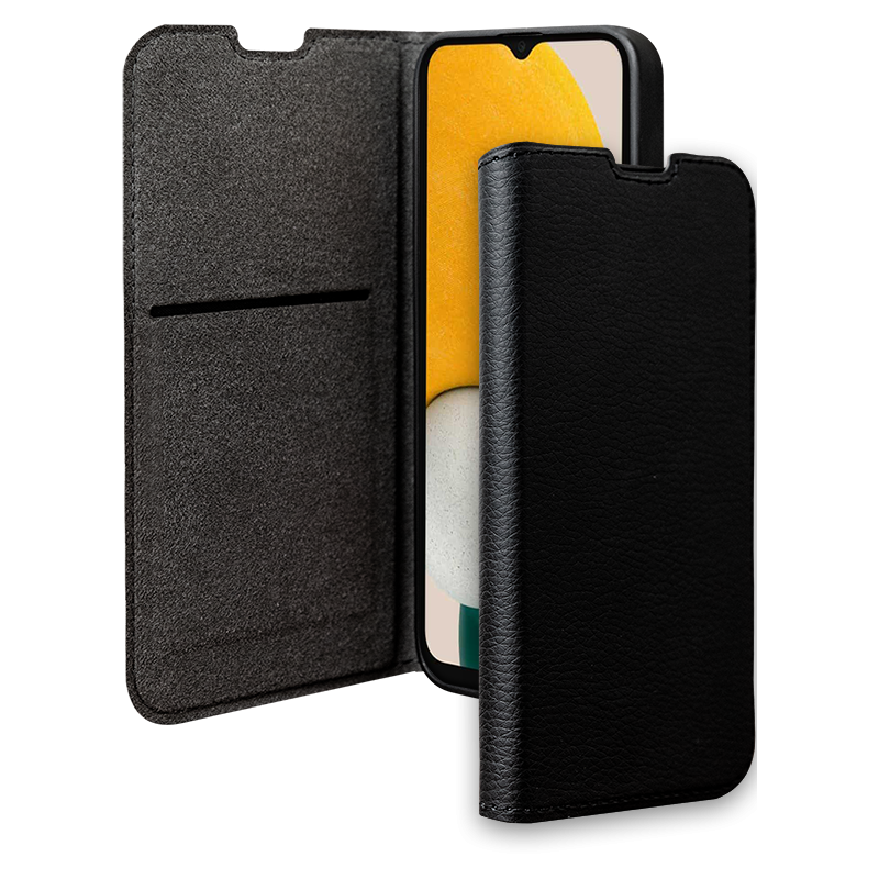 Folio Certifié GRS Samsung G A13 5G Wallet Noir Bigben