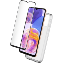 Pack Samsung G A23 5G Coque Transparente et Verre trempé Bigben