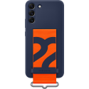 Coque Samsung G S22 Plus 5G Silicone avec lanière Bleu marine Samsung