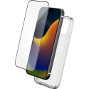 Pack iPhone 15 Ultra Coque Transparente et Verre trempé et SmartFrame Bigben