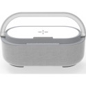 Enceinte Lumineuse Bluetooth avec Charge induction Blanc Livoo