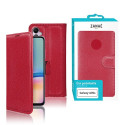 Etui Samsung Galaxy A05S - portefeuille Zanaé rouge