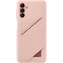 Coque Samsung G A04s souple Ultra fine avec porte-carte intégrée Rose Samsung