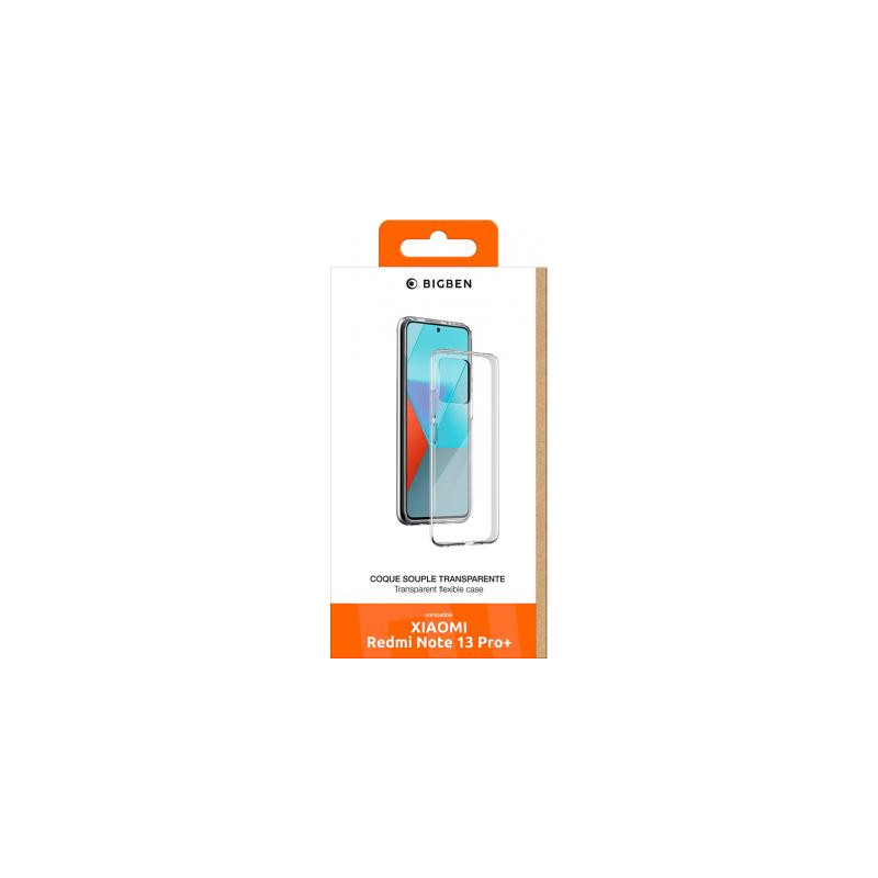 Coque Xiaomi Redmi Note 13 Pro+ Souple Transparente Bigben