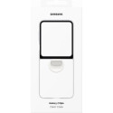 Coque Samsung Galaxy Z Flip 6 Anneau selfie Transparente