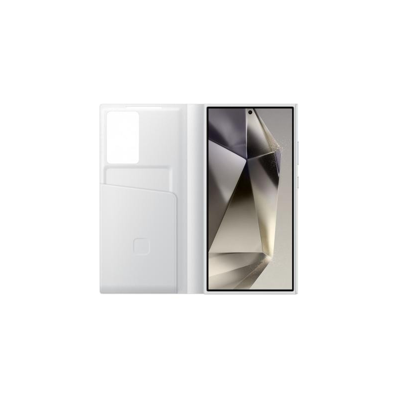 Etui Samsung Galaxy S24Ultra SView Cover Gris Clair