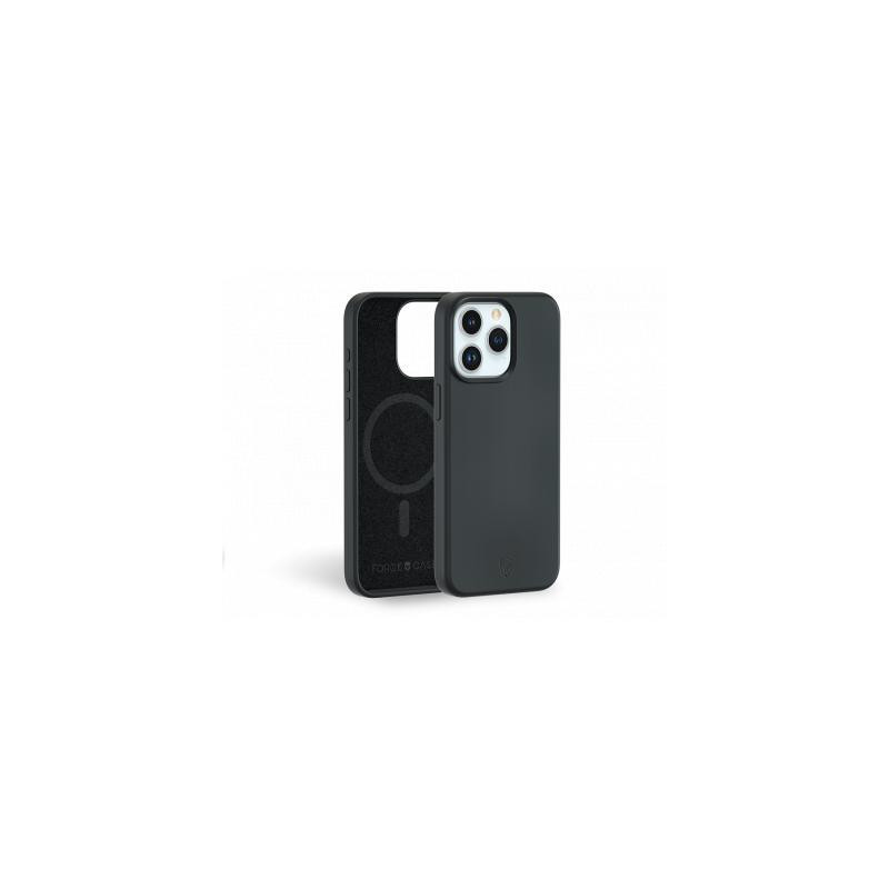 Coque renforcée MagSafe iPhone 15 Pro SILICONE 2m Noire + Garantie à vie