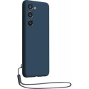 Coque Samsung Galaxy S23+ 5G Silicone Strap + Dragonne assortie Bleue