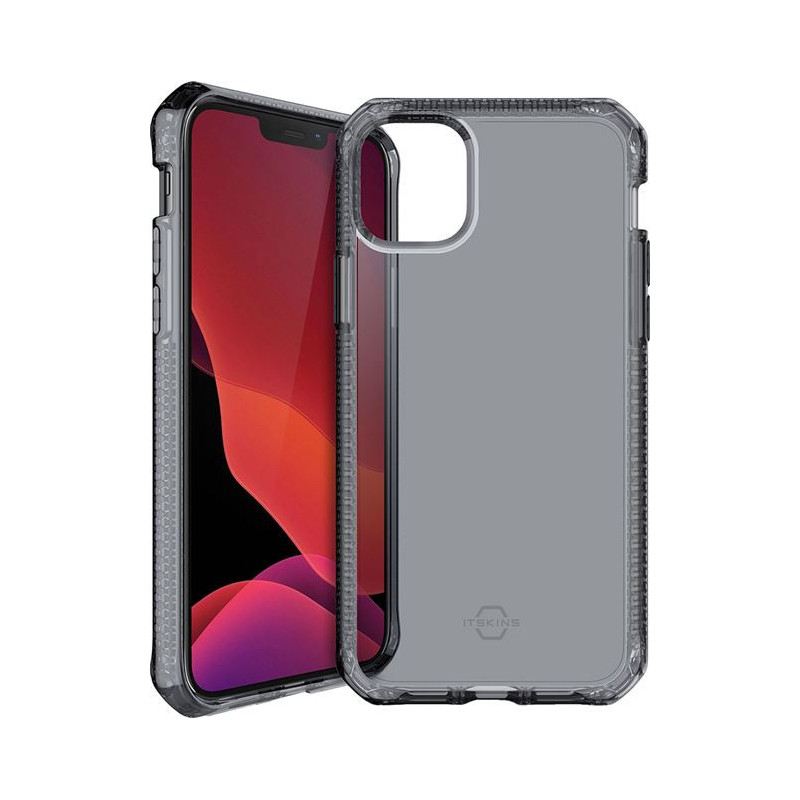 Coque Renforcée iPhone 12 mini Spectrum Clear Grise Itskins