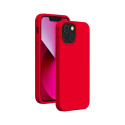 Coque iPhone 13 SoftTouch Silicone Rouge