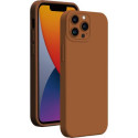 Coque iPhone 14 Pro Max Full Protect Silicone Taupe