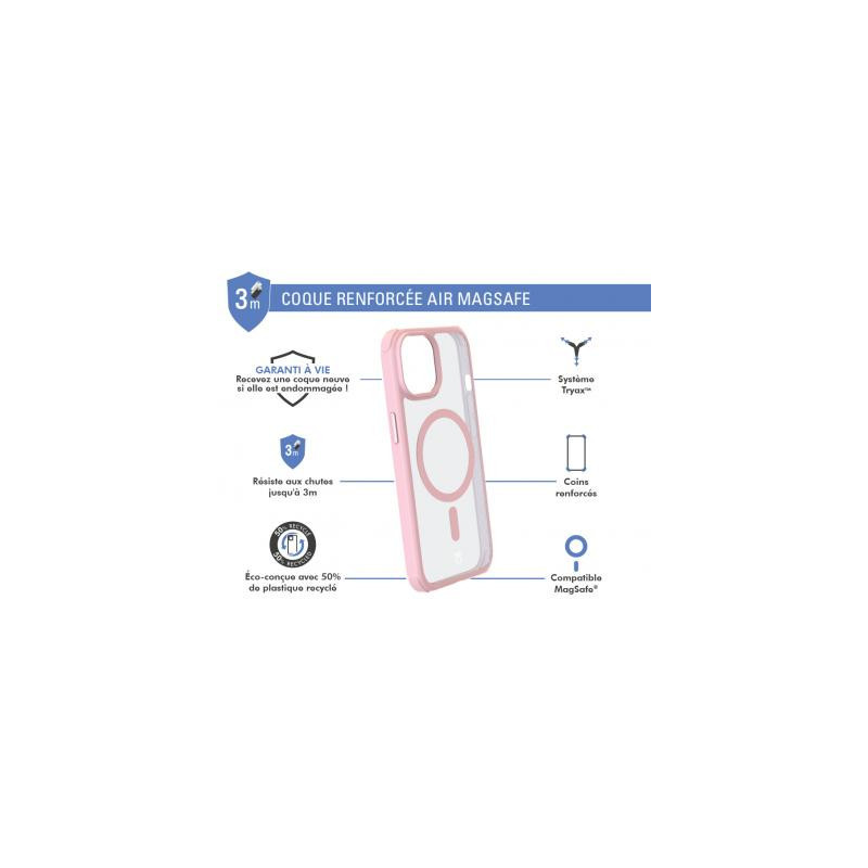 Coque renforcée MagSafe iPhone 15 FORCE CASE
