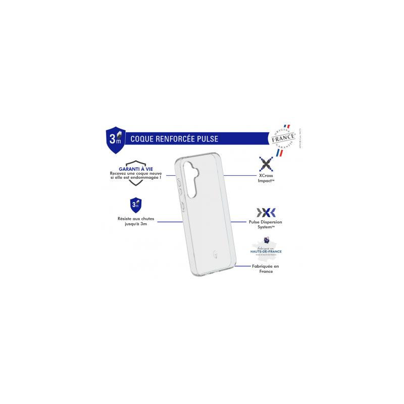 Coque renforcée Samsung Galaxy S23 FE PULSE Origine France Garantie 3m Transparente + Garantie à vie