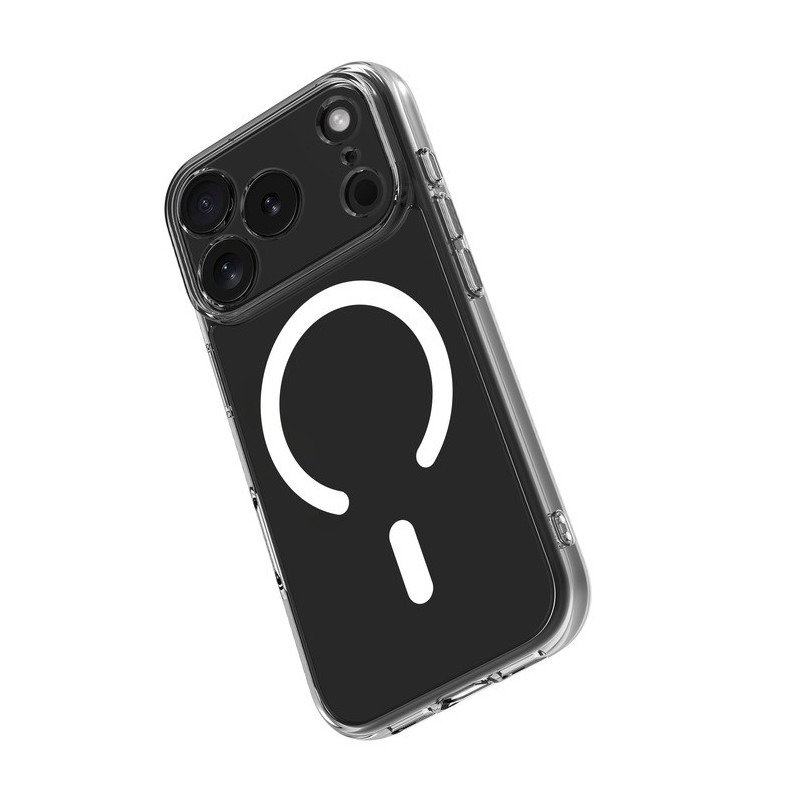 COQUE IPHONE 17 TRANSPARENTE MAGSAFE 2M TIGER CASE LITE