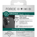 Protège lentilles FG Lens Protector IP17/IP16/IP16 Plus  x2 Verre trempé Transparent + Garantie à vie S Force Glass