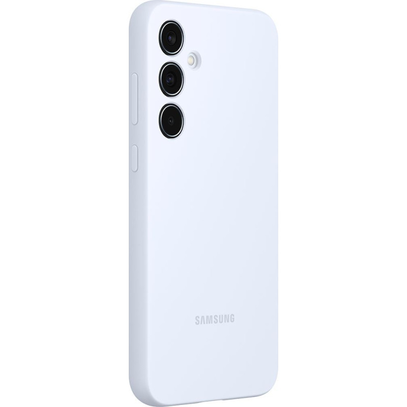 Coque Galaxy A35 5G Samsung en silicone Bleu clair