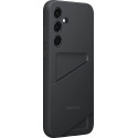 Coque Galaxy A35 5G Samsung souple noir avec porte carte