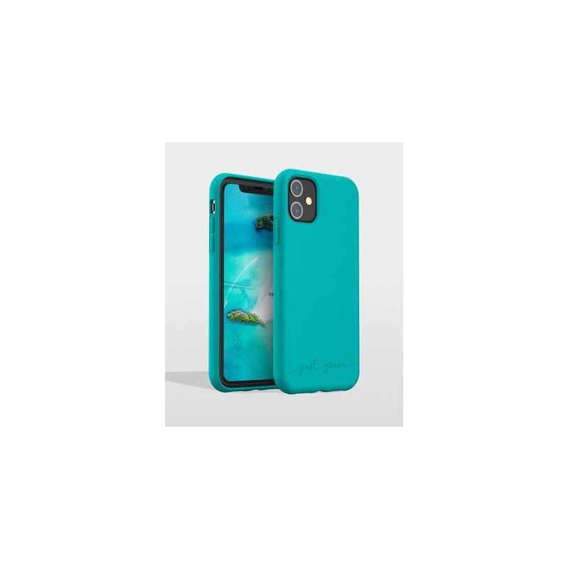 Coque iPhone 11 Natura Eco-conçue Blue Lagoon