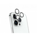 Protège lentilles iPhone 14 Pro / 14 Pro Max x3 Verre trempé Argent + Garantie à vie