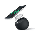 Pack support bureau et chargeur sans fil MagSafe 15 W Sphère Noire