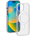 Coque MagSafe iPhone 15 Hybride Transparente