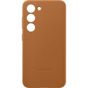 Coque Samsung Galaxy S23 5G Premium Cuir Camel