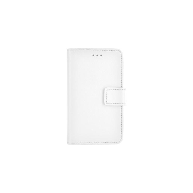 Folio Universel L Fermeture aimantée Fonction Stand Blanc
