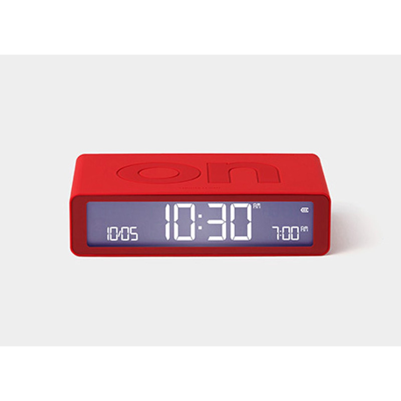 Radio réveil de voyage Lexon rouge