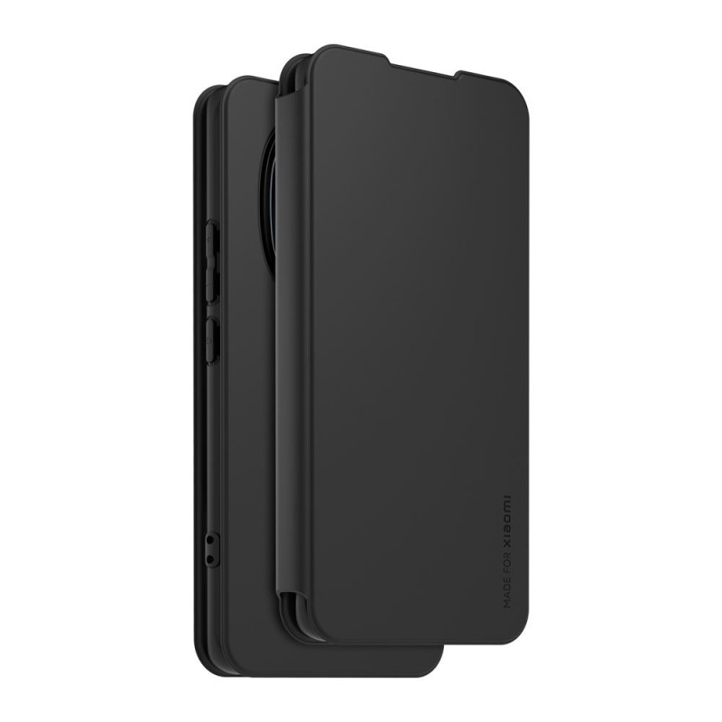 Folio Xiaomi Redmi Note 15 4G/5G noir + Dragonne