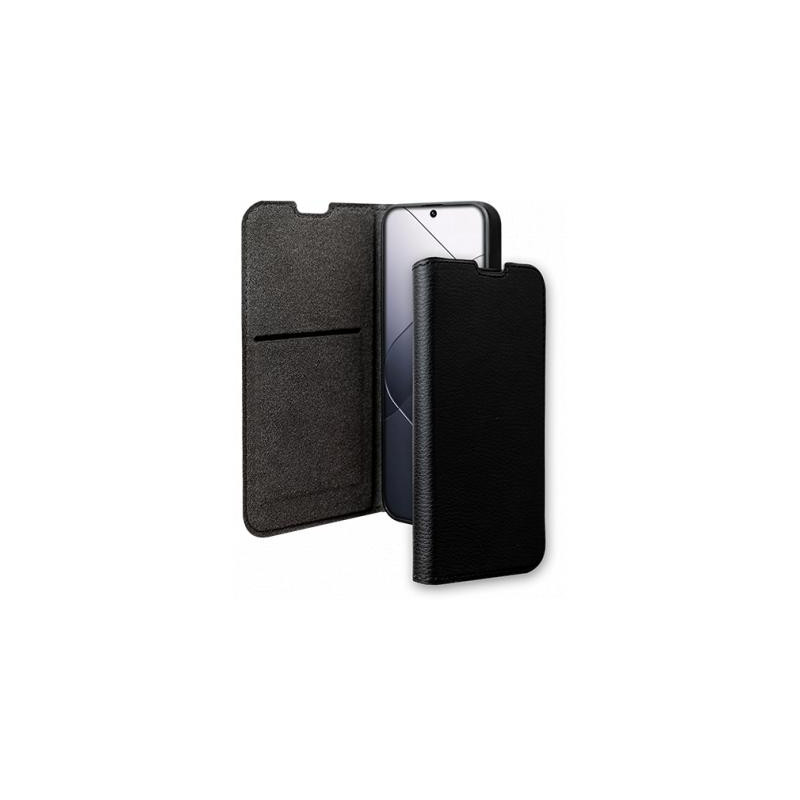 Folio Xiaomi Redmi Note 14 4G Wallet Fonction Stand Noir - Certifié GRS