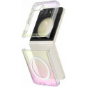 Coque Magnet Samsung Galaxy Z Flip 6 / Flip 7 FE Hybride Transparente Irisée