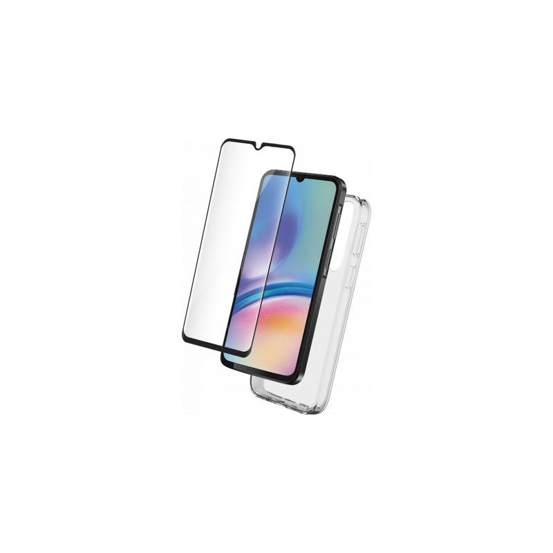 Pack Coque Samsung Galaxy A05s Souple Transparente + Protège écran 2.5D - Certifié GRS