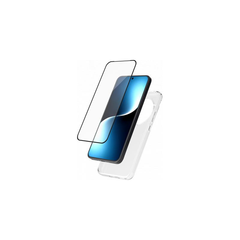 Pack 2 en 1 Coque Honor Magic 8 Lite Souple Transparente + Protège écran 2.5D + SmartFrame
