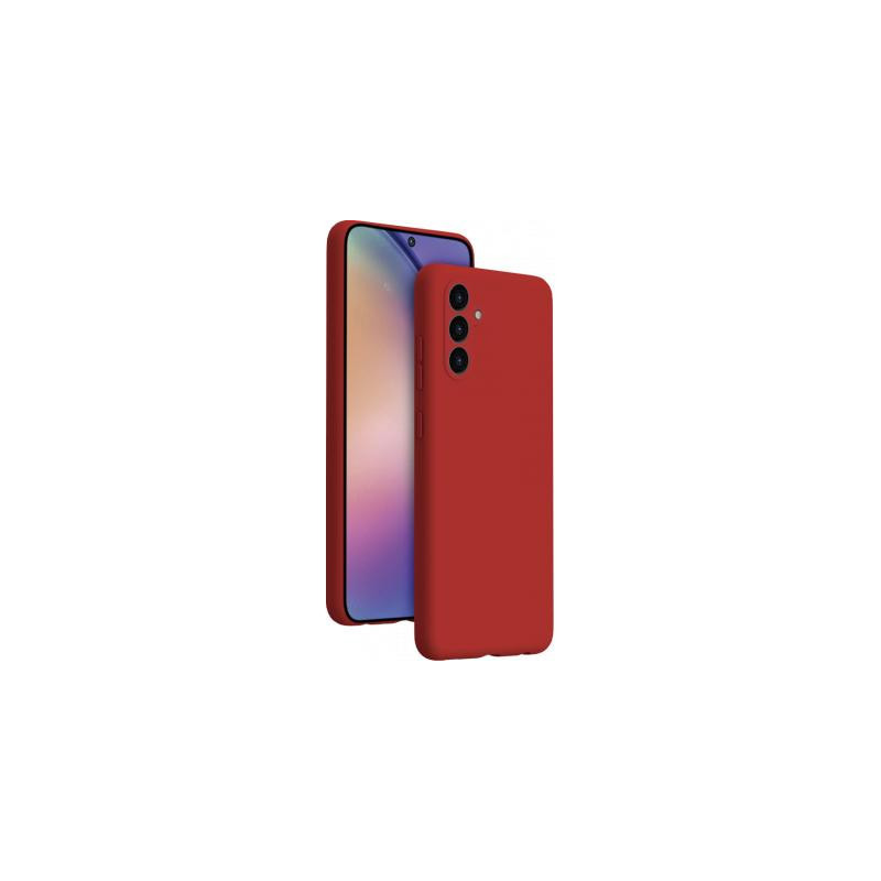 Coque Samsung Galaxy A55 5G SoftTouch Silicone Rouge
