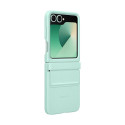 Coque Samsung Galaxy Z Flip 6 / Flip 7 FE Premium Vert d'eau