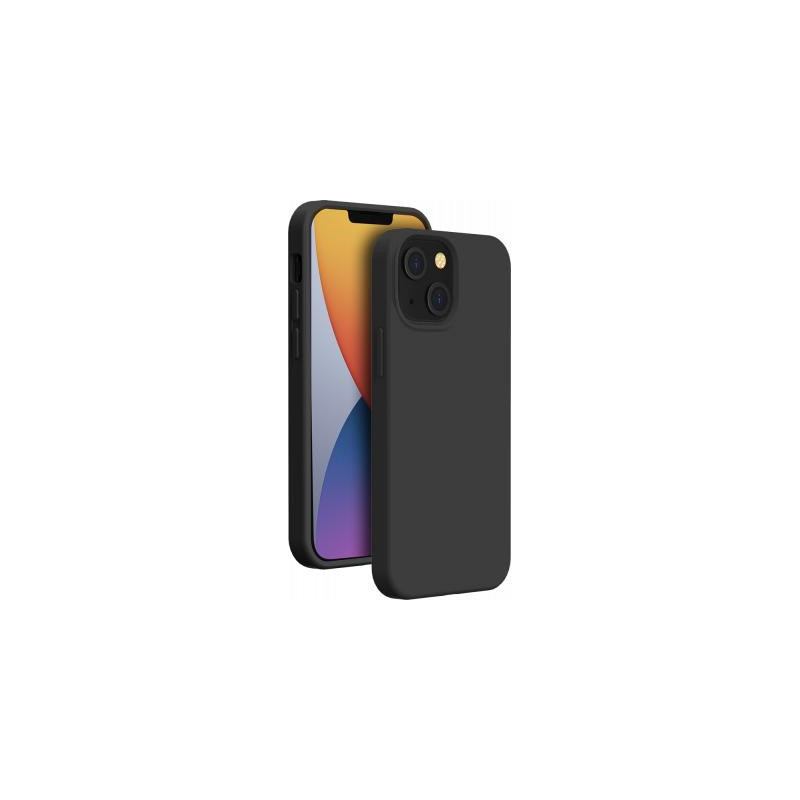 Coque iPhone 14  iPhone 13 - Silicone Noire