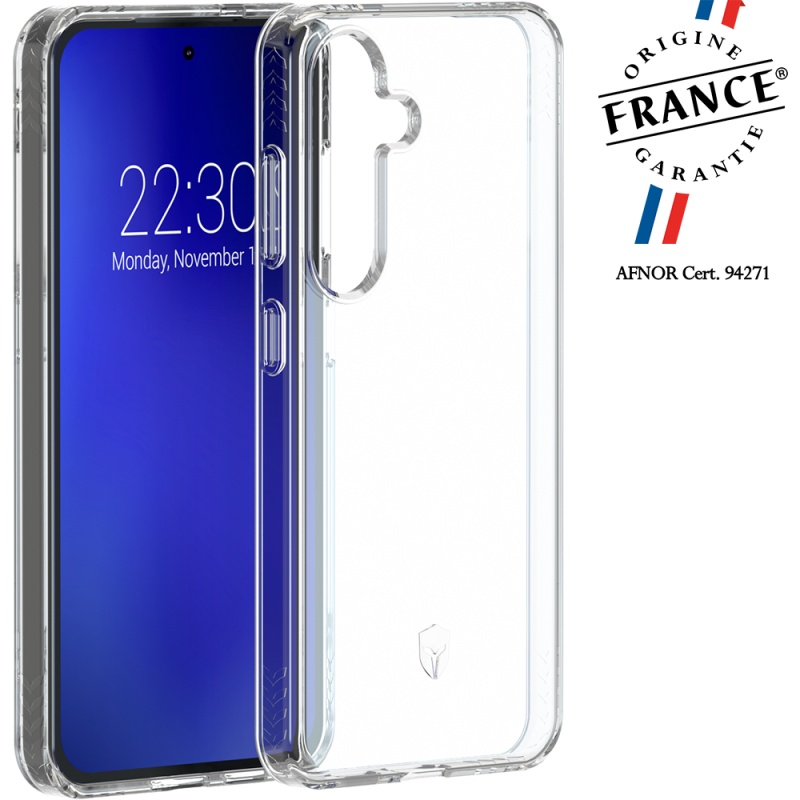 Coque renforcée Samsung Galaxy S24 PULSE Origine France Garantie 3m Transparente + Garantie à vie